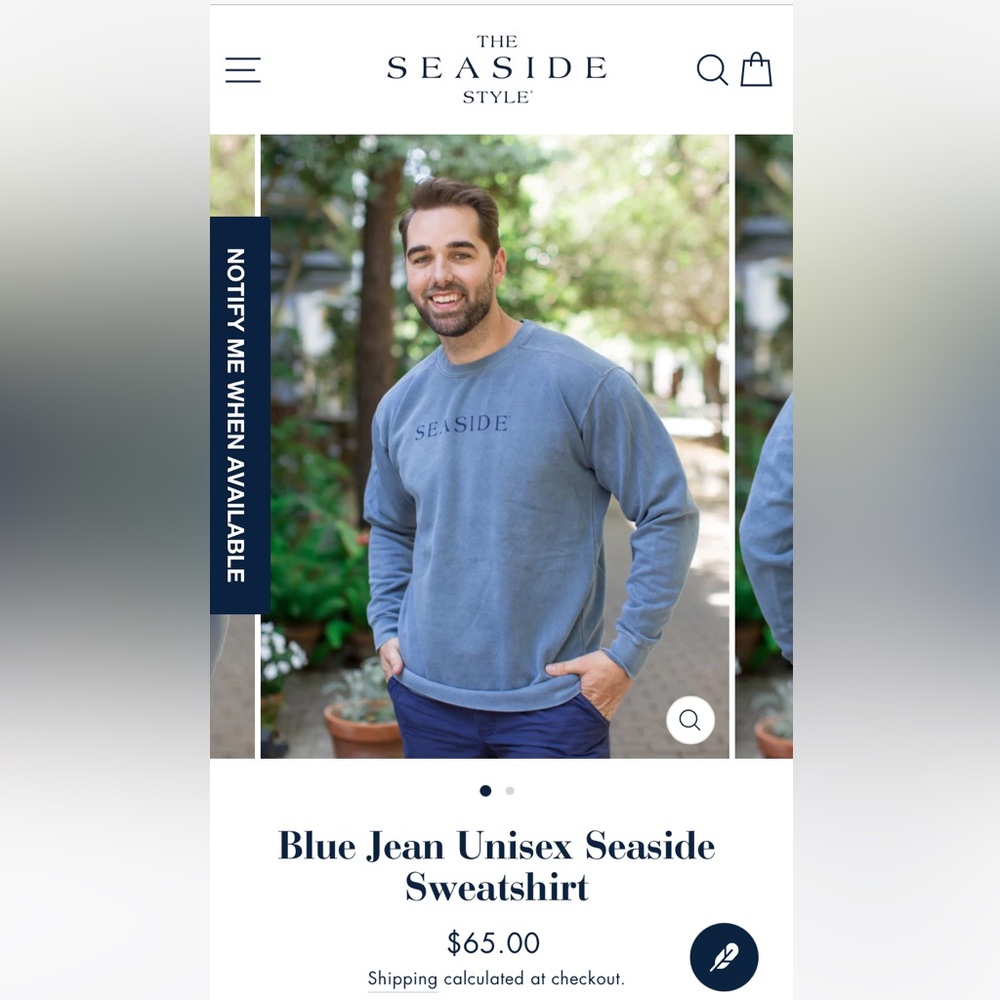 Seaside brand sweatshirt